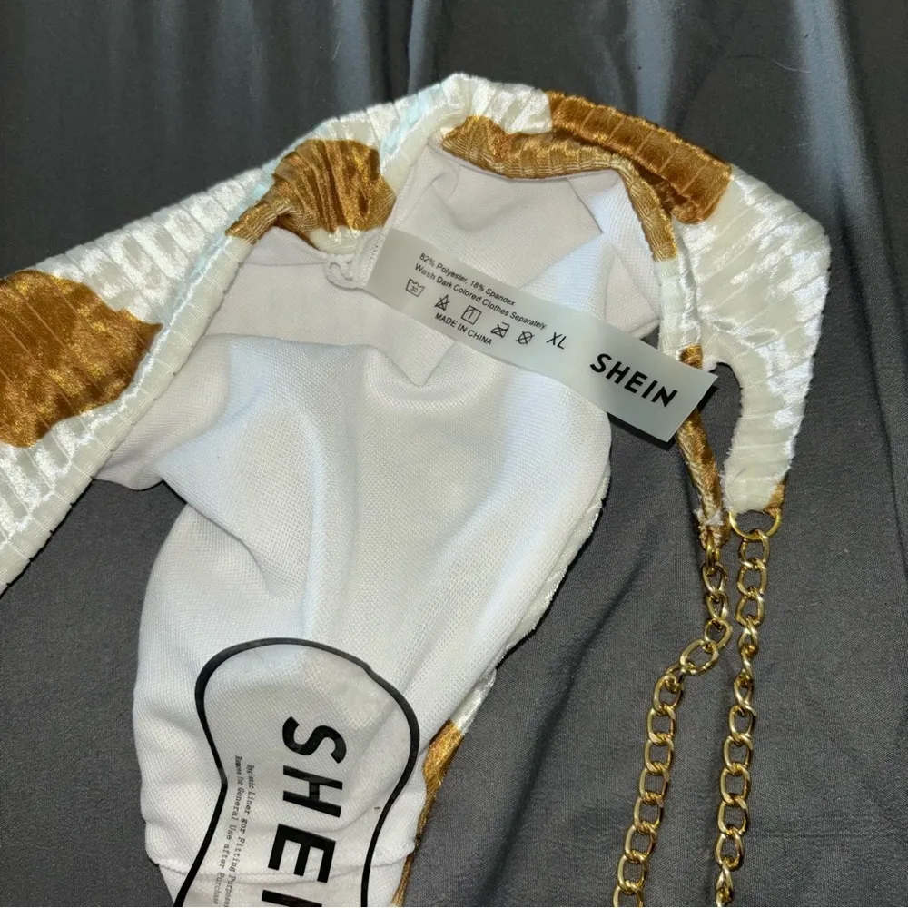 SHEIN Cow Print Bikini Set - Image 3