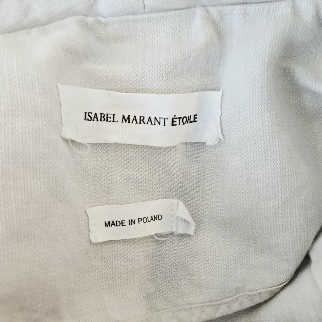 Isabel Marant  Etoile Cream Jacket size Large - Image 2