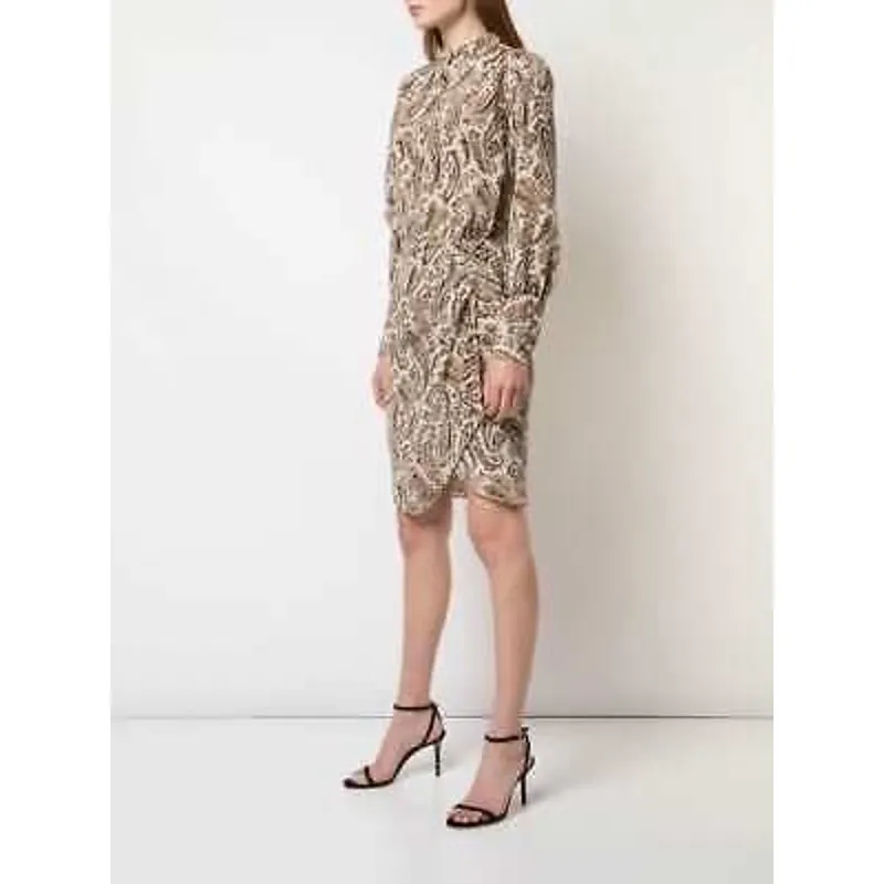 Nili‎ Lotan Paisley Leora Dress Size 2 New with Tags - Image 5