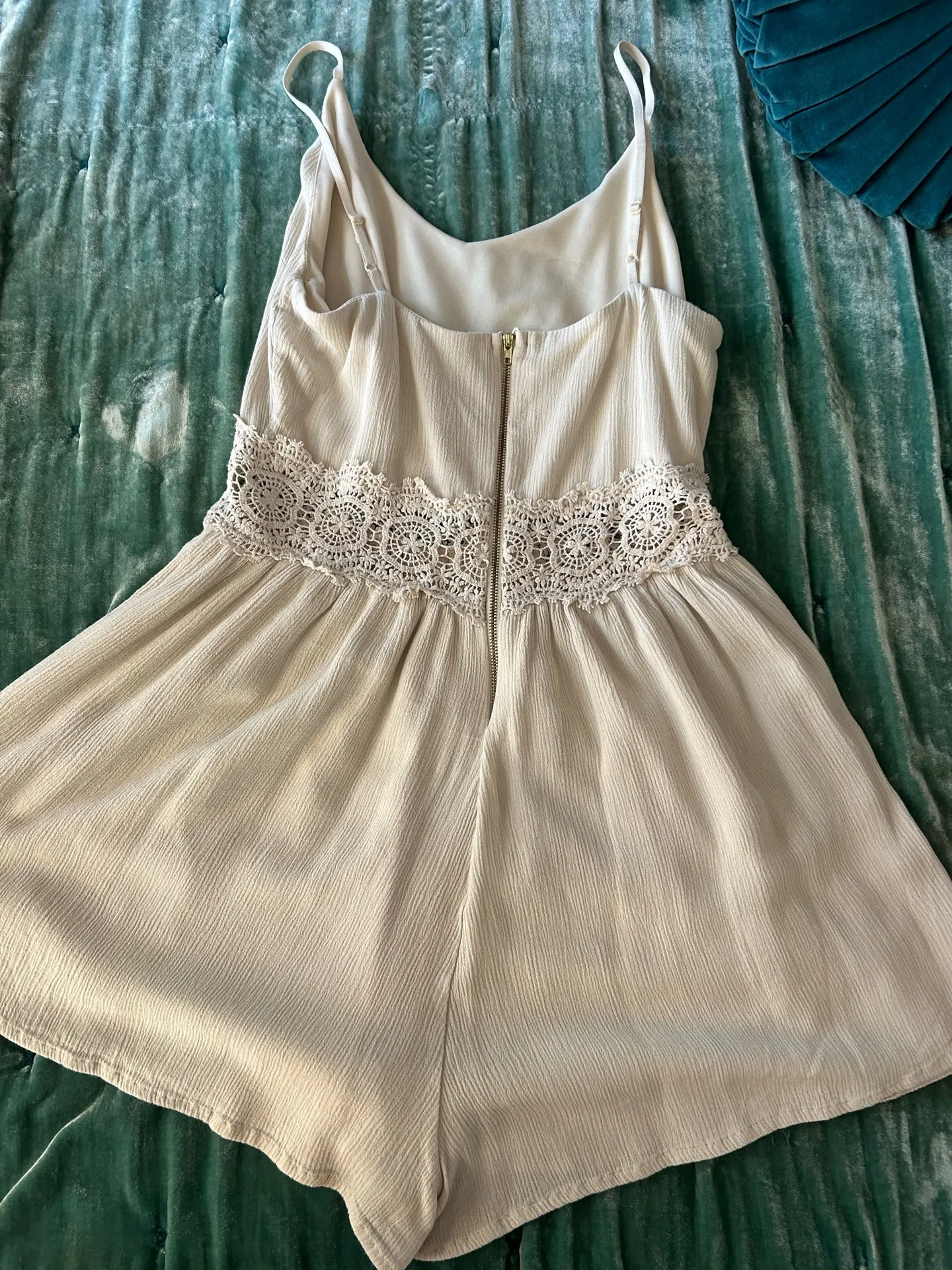 Beige Romper Tan - Image 3