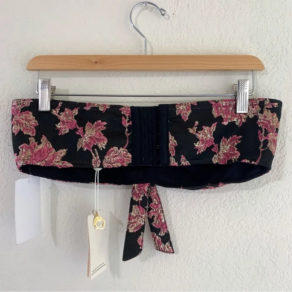 NWT Luella Metallic Crop Top - Image 7