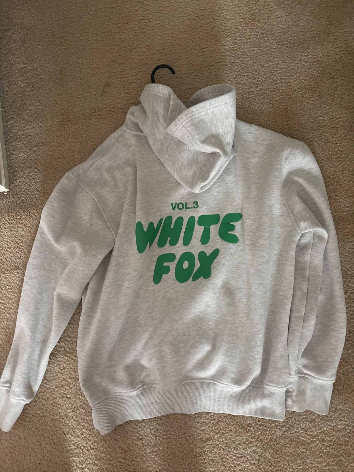 White Fox Hoodie Boutique Oversized - Image 2