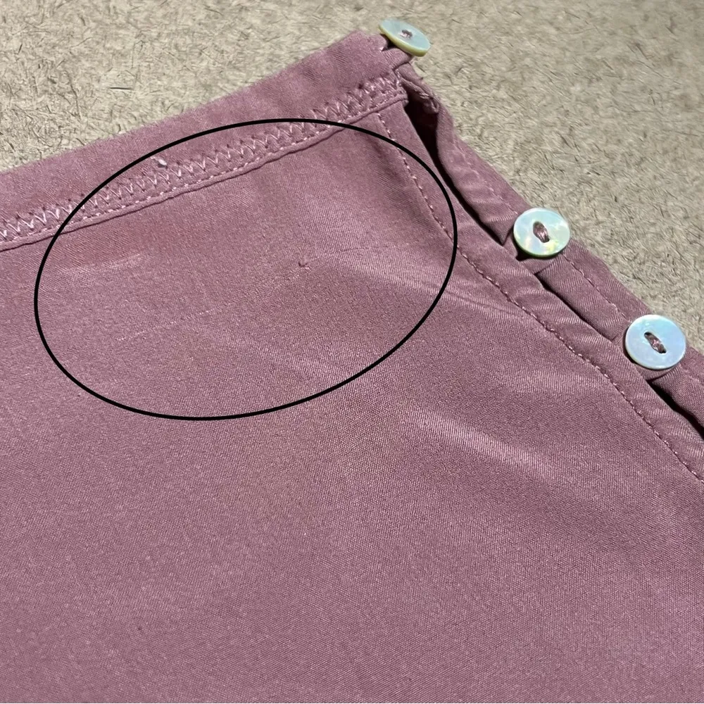 Free People Intimately Solid Scallop Hem High Waist Shorts, Pink, Size SP - Image 12