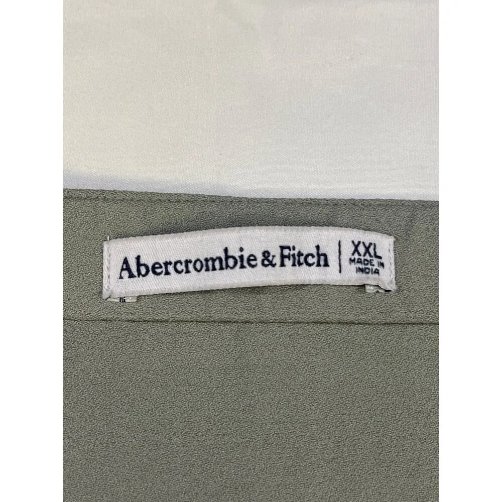 Abercrombie and Fitch womens sage green High - Image 3