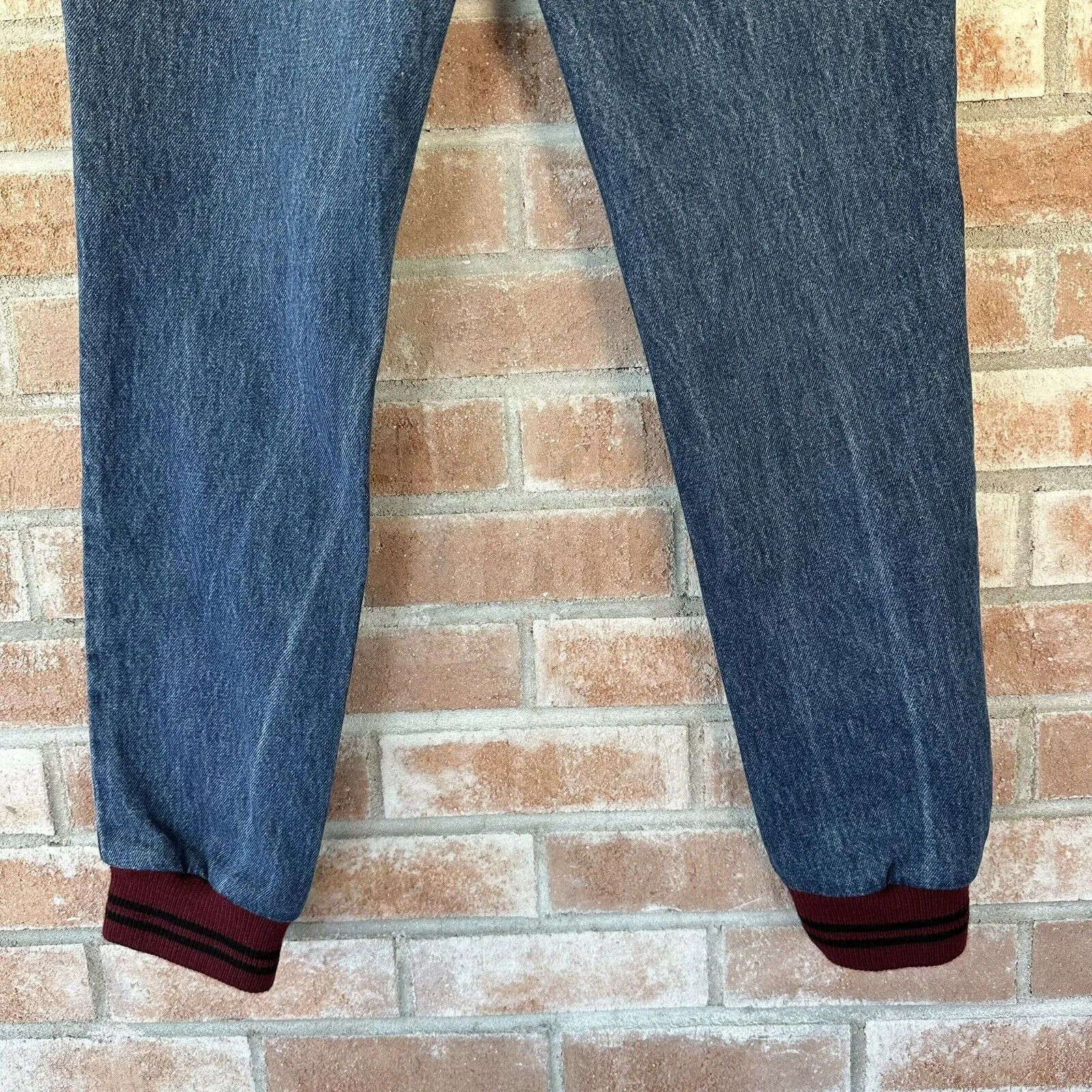 Carmar Aliena High Rise Jeans Joggers Size 25 Blue - Image 8