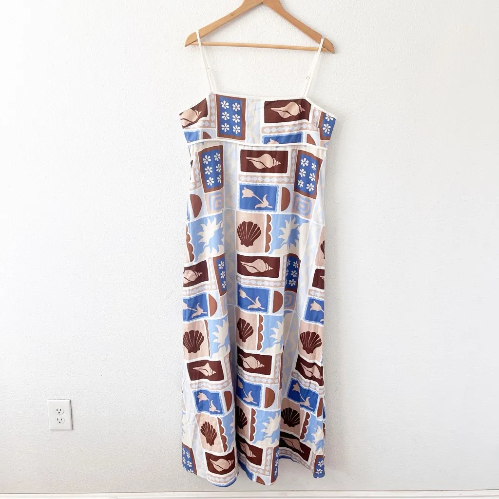 Sabo Giorgia Resortwear Linen Blend Maxi Dress in Solis - Image 2