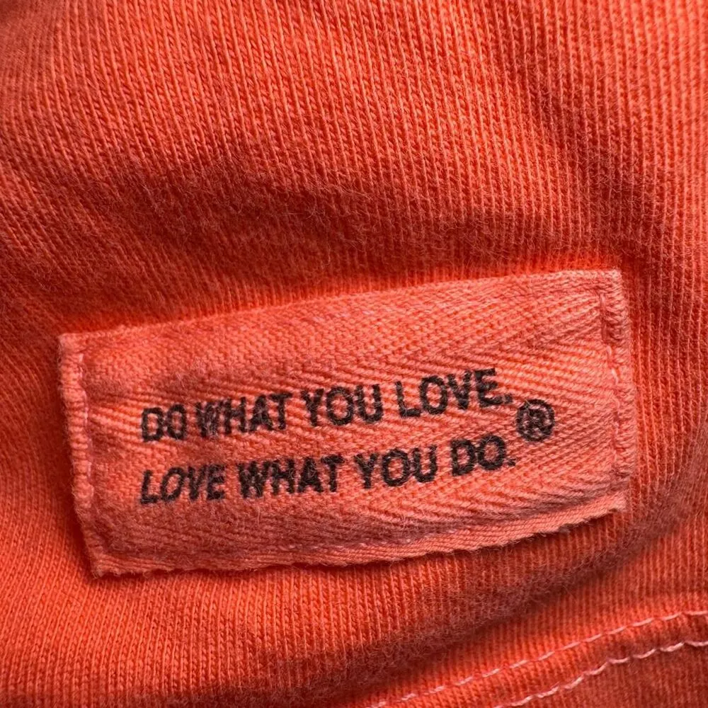 Life is Good Women's Orange V-Neck Mom Mimosa T-shirt Sz Medium - Image 4