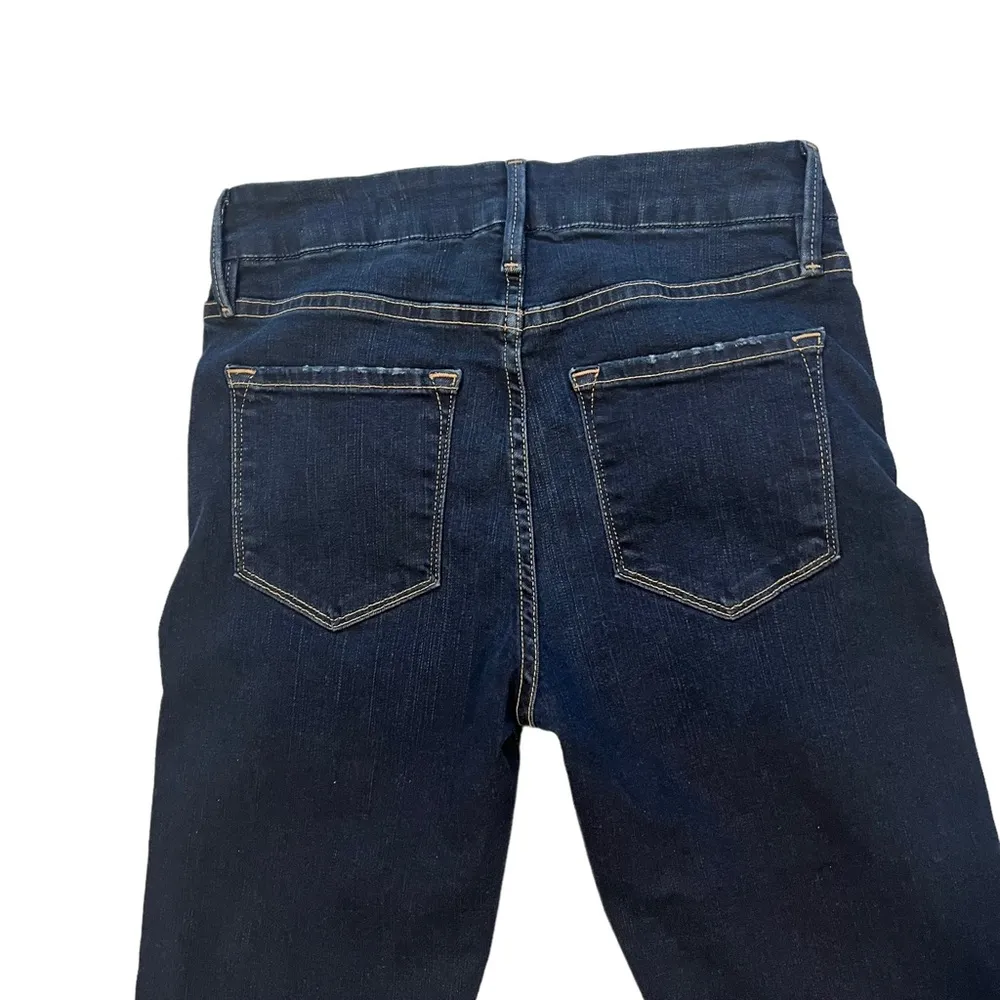 Frame Le Crop Mini Boot Johnson Jeans Split Hem Stretchy Denim, Sz 25 - Image 13