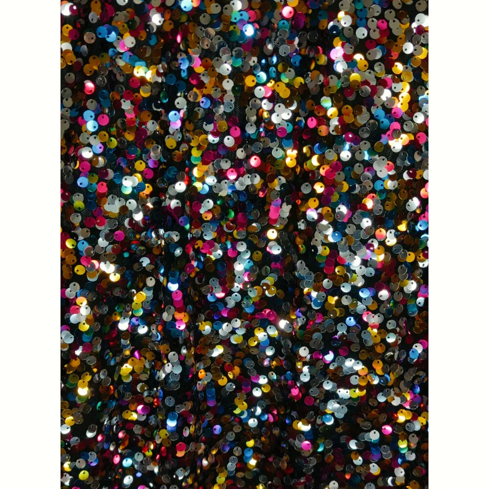 Boston Proper Women Sequin Cold Shoulder Mini Dress Size 2 NWT NYE Party Holiday - Image 4