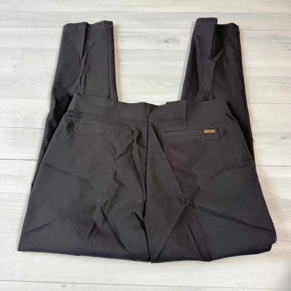 Calvin Klein Pull On Stretch Work Pants Black Size 10 - Image 6