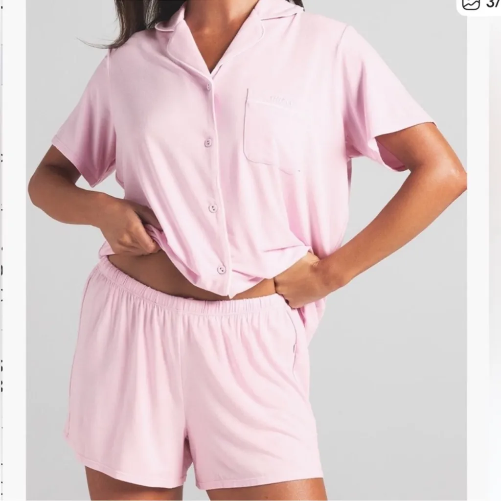 Skims Soft Lounge PJ Set Cherry Blossom Full Set RARE Collectible Gift NWT L - Image 2