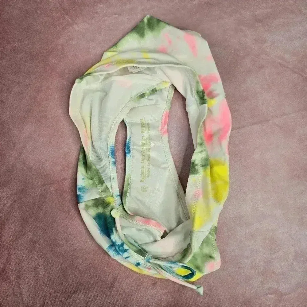 Old Navy White Multicolor Bikini‎ Bottom Swimwear Size Large NWT - Image 4