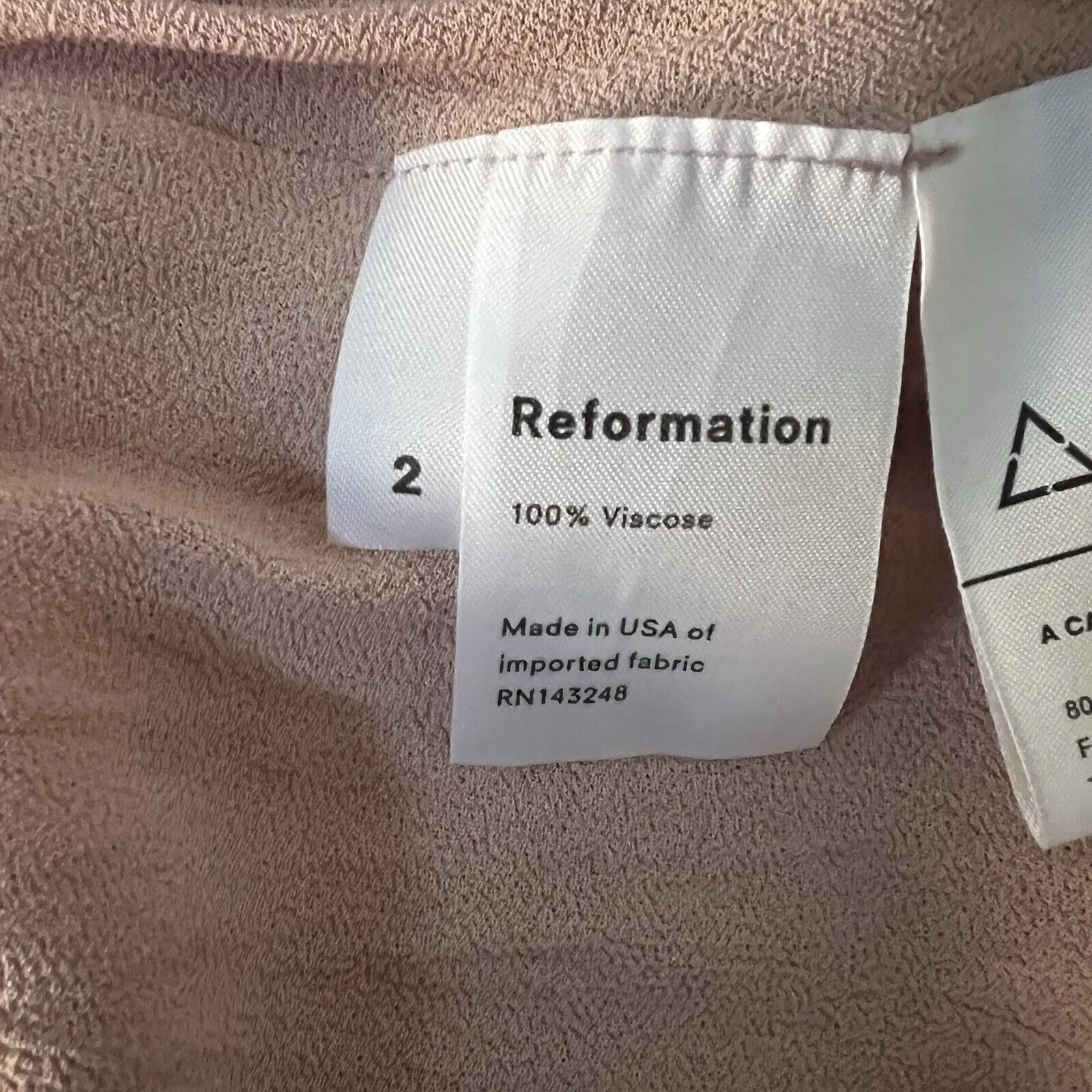 Reformation Floral Midi Dress Size 2 Pink Yellow Flowers Flowy Boho Cute Twee - Image 7