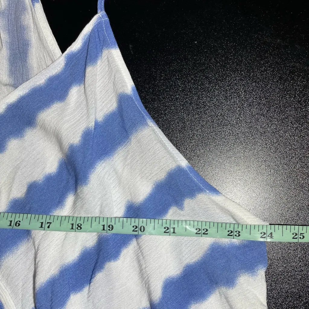 Market & Spruce Stitch fix Women’s Blue/White Rayon Top Size XXL NWT - Image 9