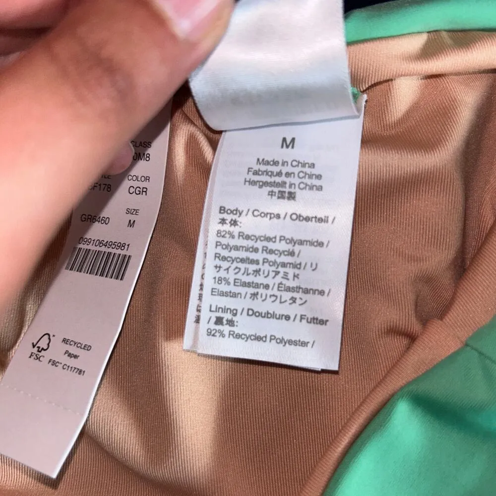 New NWT J. Crew Green Bikini Swim Bathing Suit Bottom Women's Size Medium - Image 8