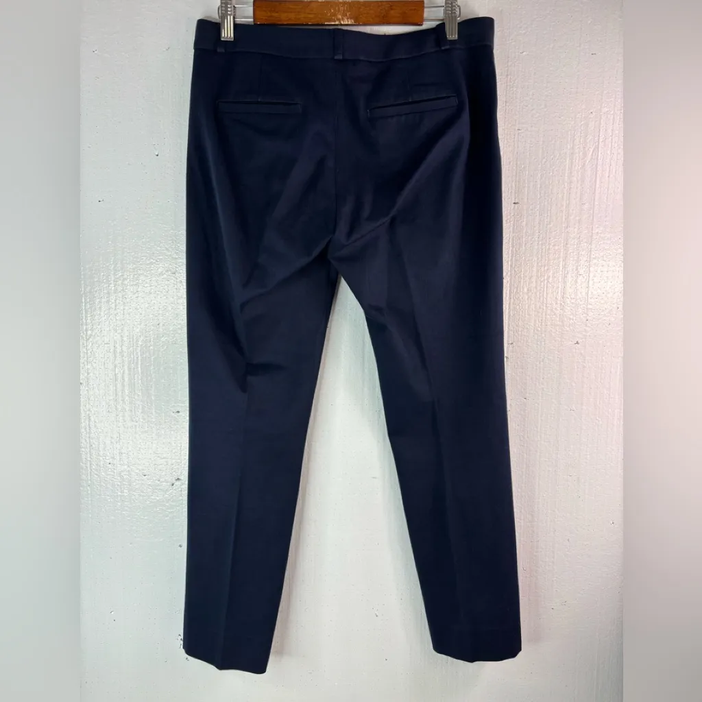 Banana Republic SLOAN 6 Women's Workwear Navy Trousers - Image 2