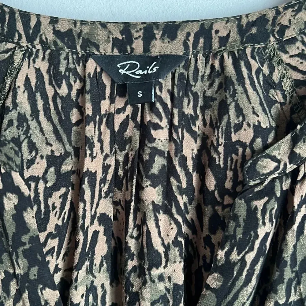 Rails Jasmine Smocked Waist Mini Dress - Image 8