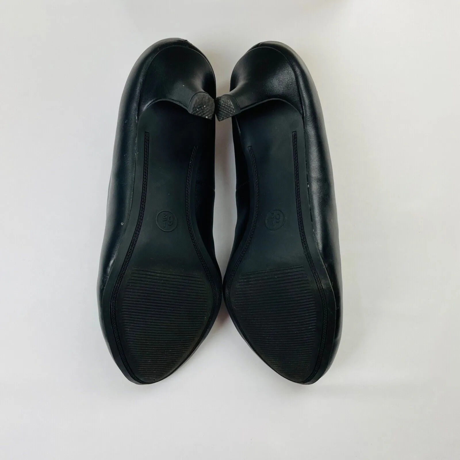 A New Day Women's Jinny Round Toe Heeled Pumps – Black Size 6.5 - Image 6