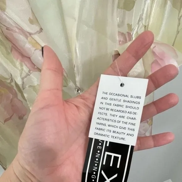 NWT‎ Alex Evenings Women's 2 Piece Dress with Blazer Jacket Floral Ivory Size 16 - Image 15