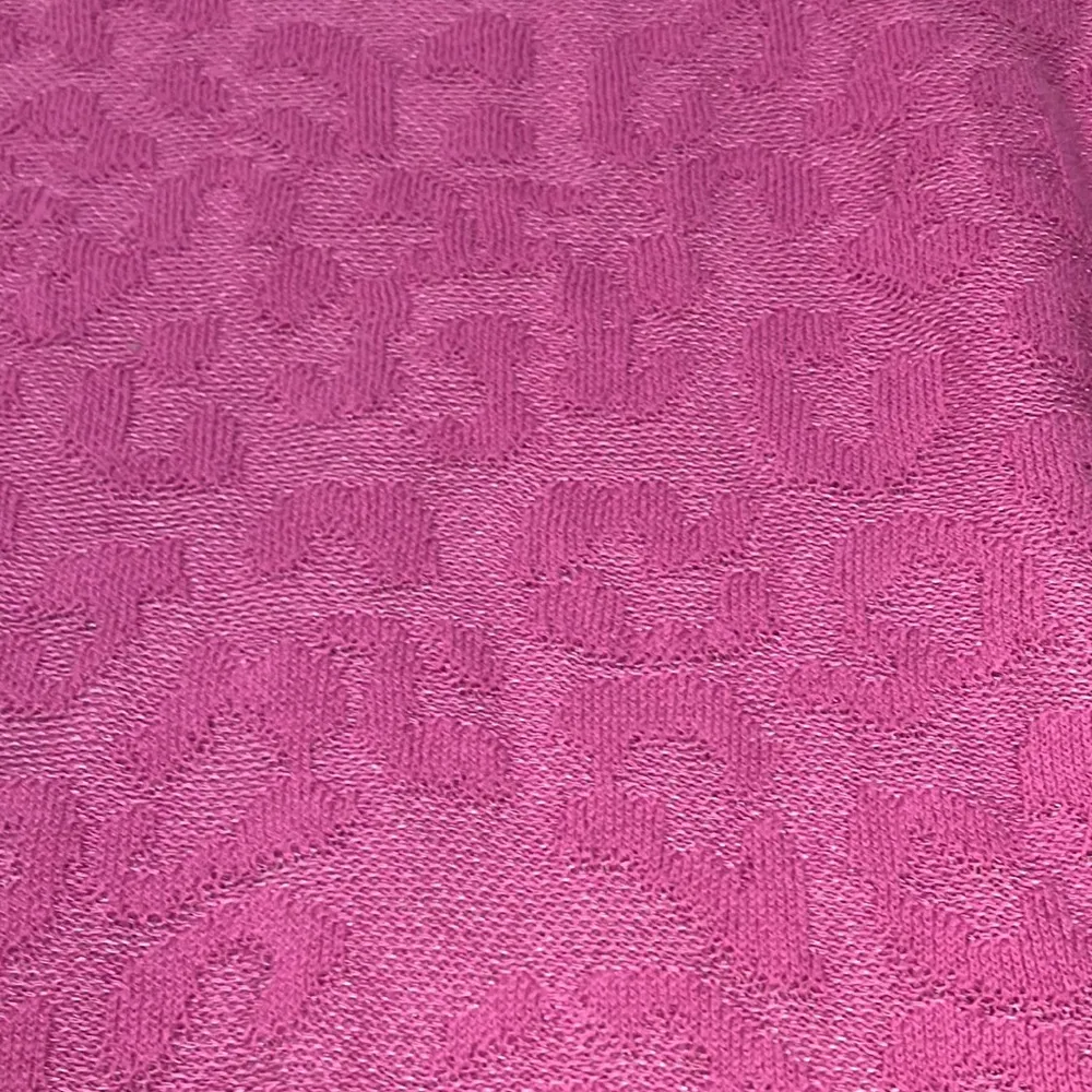 Dana Buchman pink cheetah print short sleeve sweater woman’s size large - Image 4