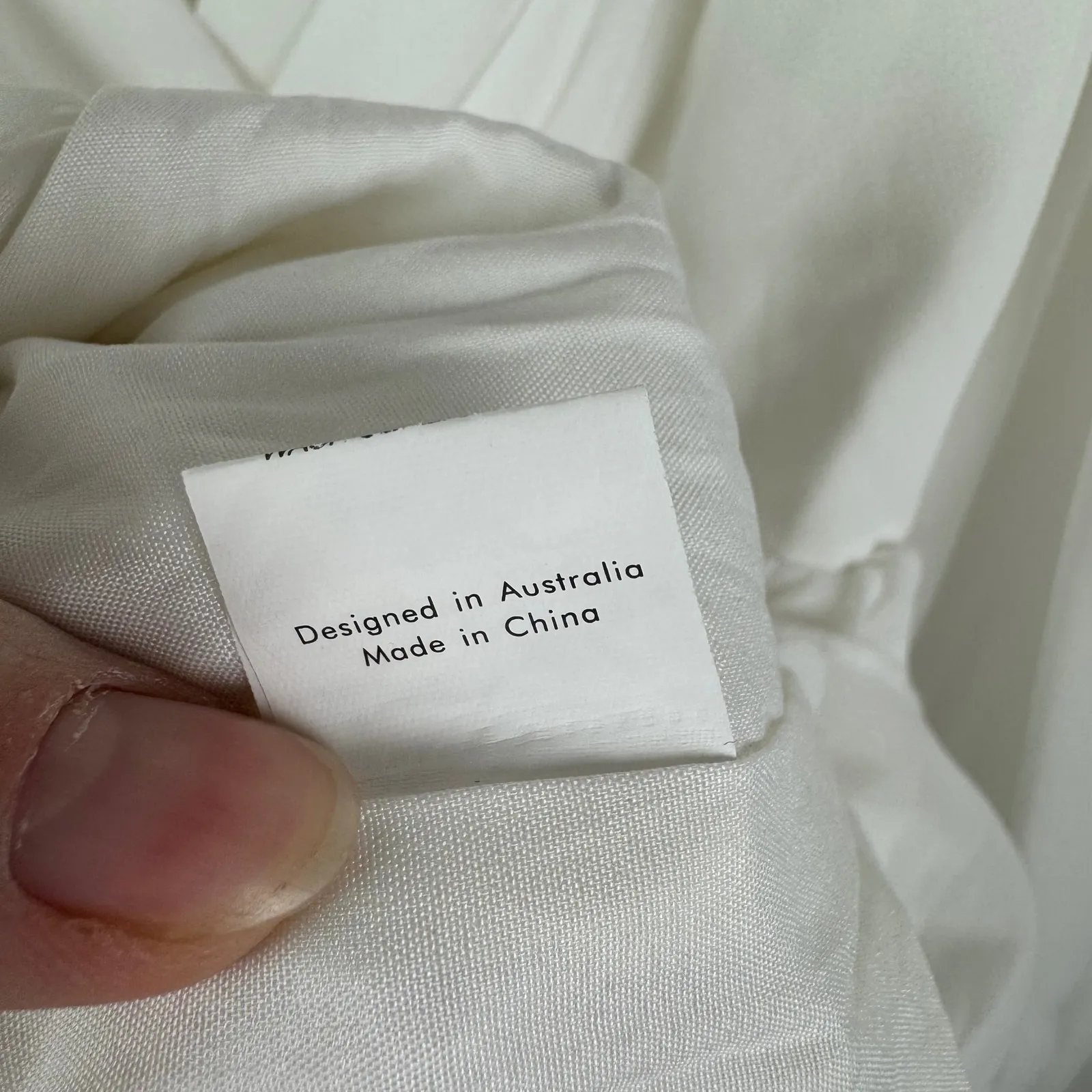 Showpo Can I Be Your‎ Honey Mini Dress Size 4 White Ruched V - Image 9