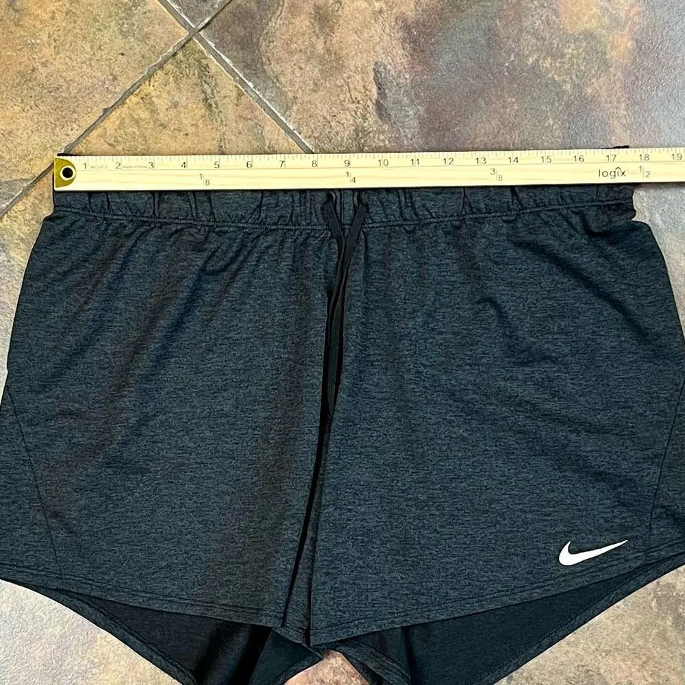 Nike Dri-fit Gray Athletic Shorts XL - Image 2