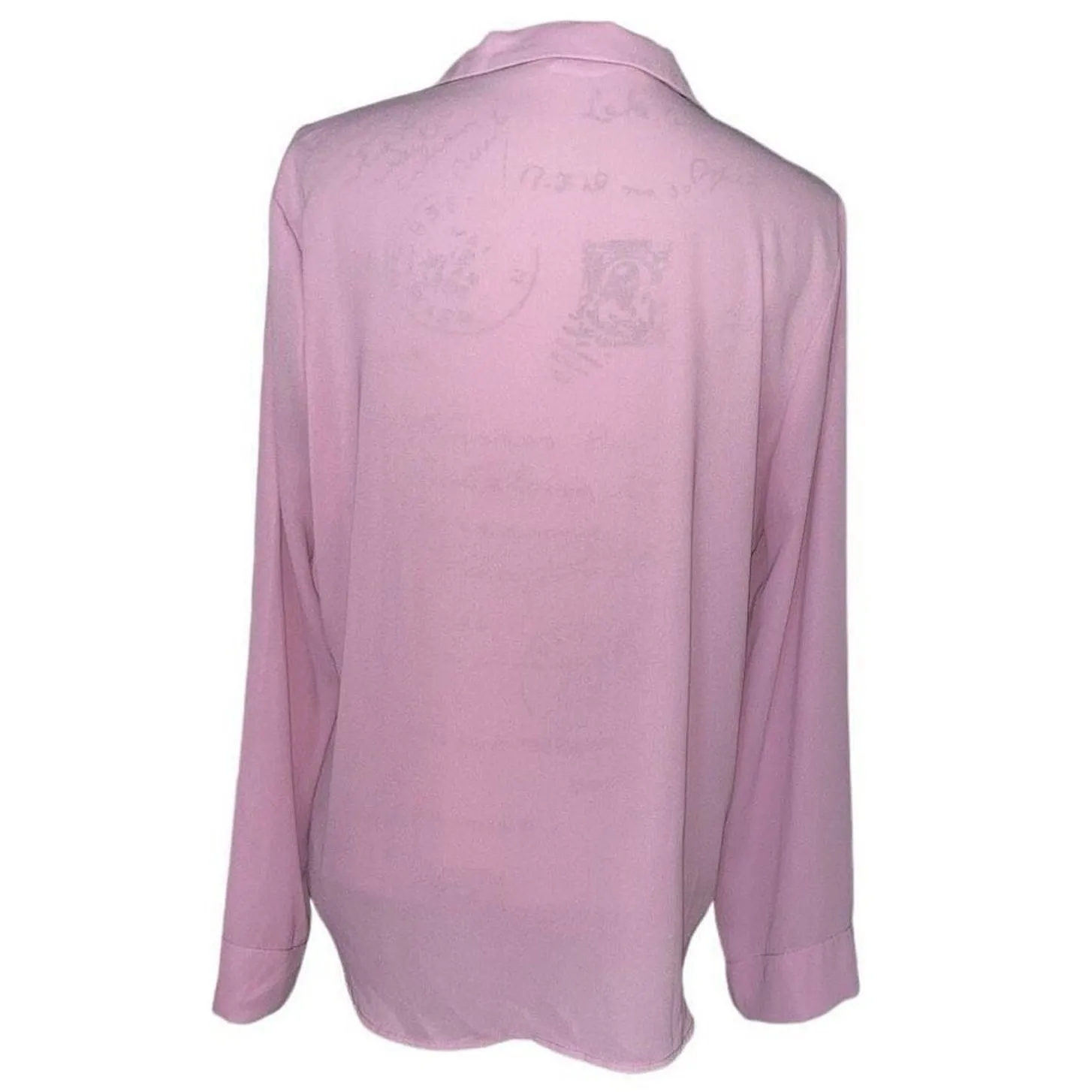 All‎ in Favor lilac pink blouse medium - Image 2