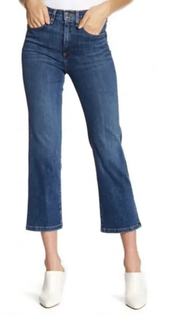Veronica Beard Jackie 10” Straight Cropped Jeans – Oxford Wash (Sz 26)💚 - Image 1