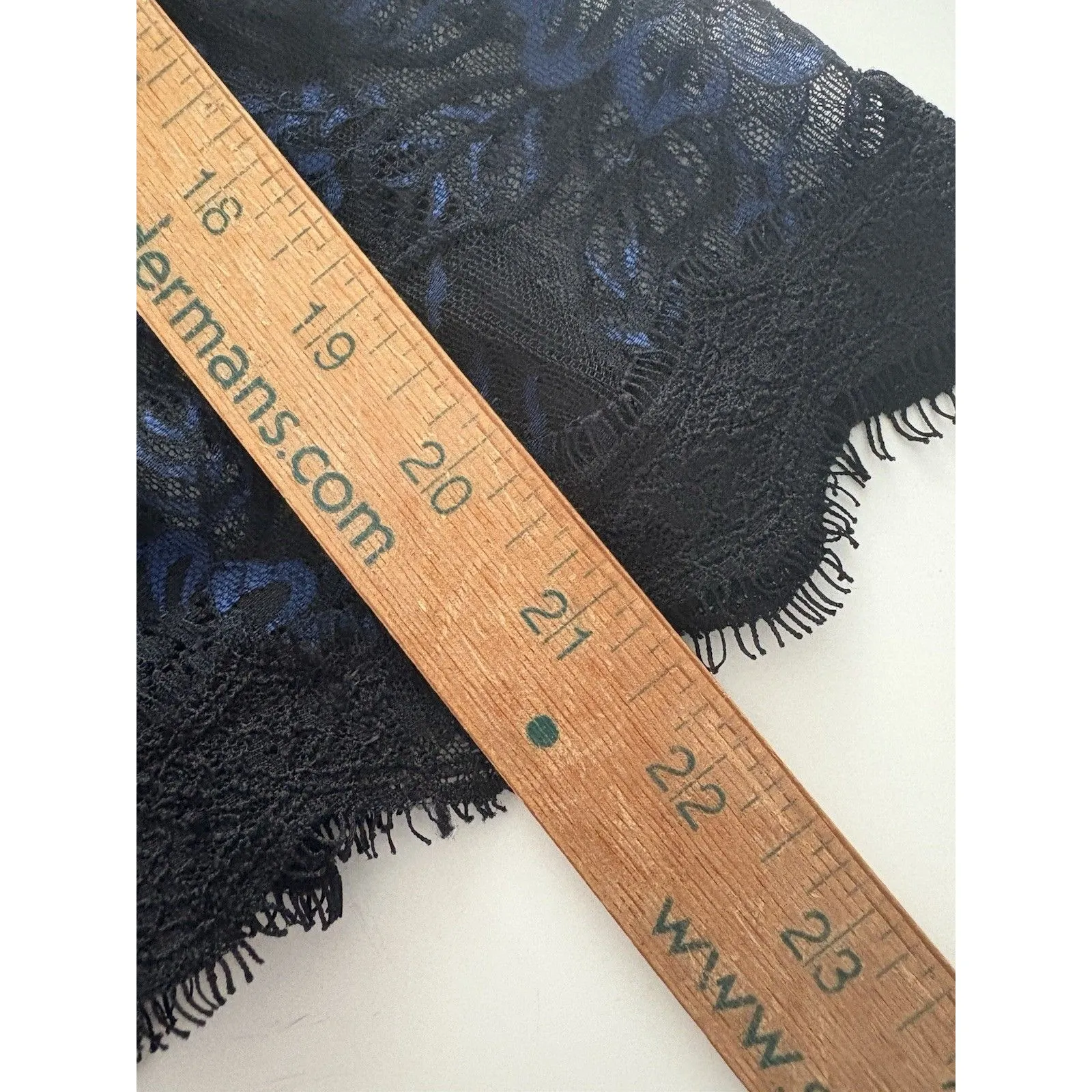 WHBM Lace Top Size 10 Blue Black Goth Whimsigoth Dark Romance Castlecore Witchy - Image 14