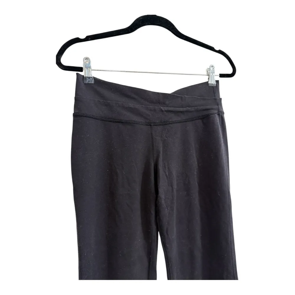 Lululemon Crossover Mid Rise Black Wide Leg Pant Size 8 - Image 2