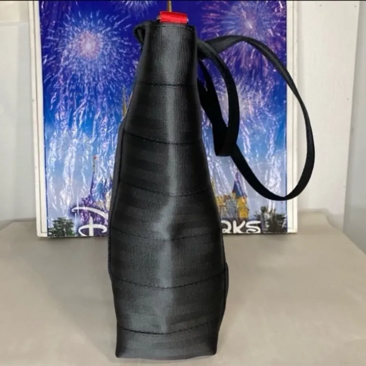 Disney Parks x Harvey’s Disneyland 60th autopia Tomorrowland poster tote Black - Image 6