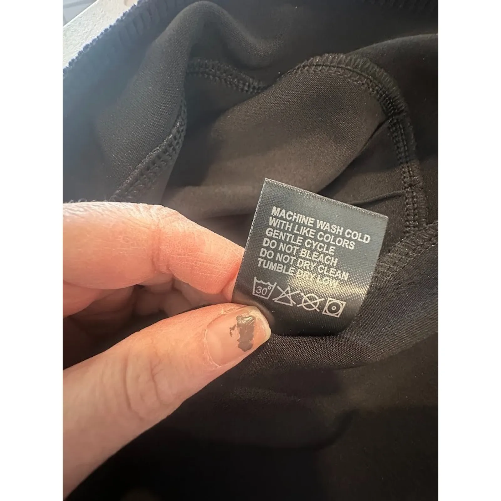 MAZE Collection Women Levanta Cola Slimming Scuba Control Plaid Pants Sz 3X Black - Image 7