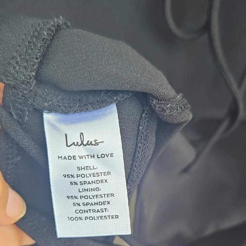 Lulus Black Long Sleeve Bodysuit - Image 2