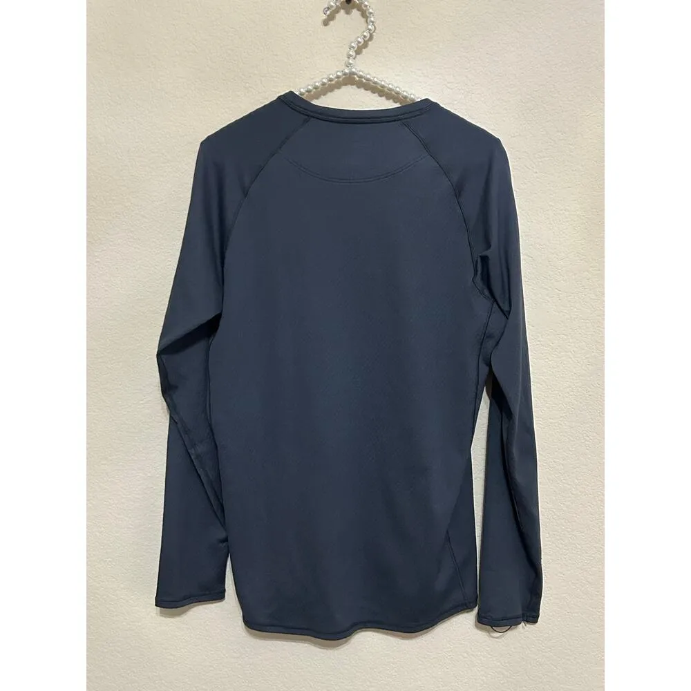 Patagonia Capilene Midweight Gray Shirt Womens Size Medium Base Layer TINY FLAW - Image 8