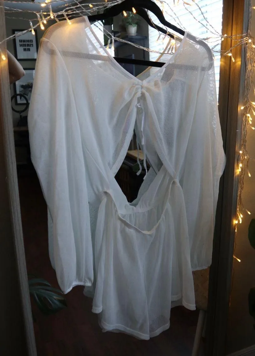 White Fox Sweet Sunset Romper - Image 4