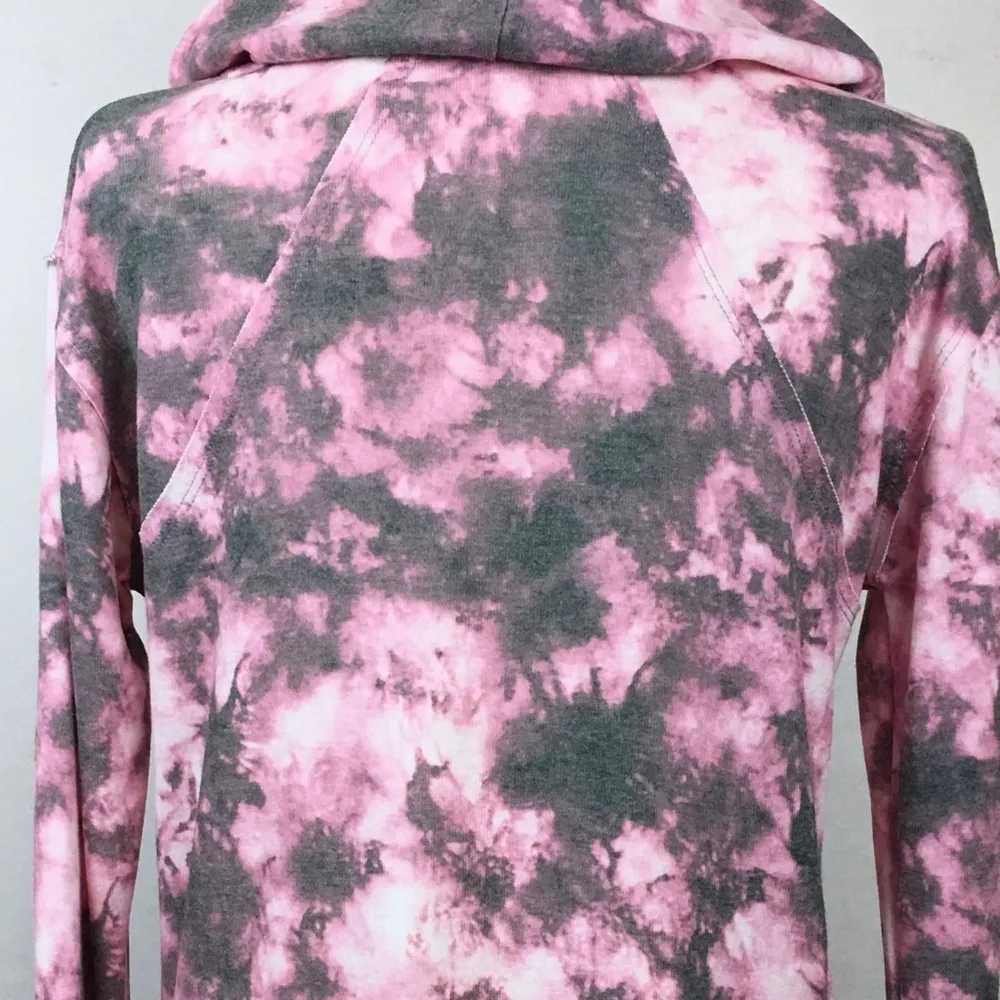 Inspired Hearts marble print hoodie Size M Size M - Image 5
