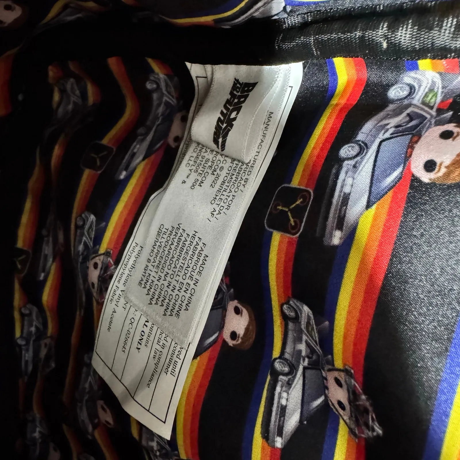 Lounge Fly  Back To The Future Plutonium GITD Plastic Empire NWT Mini Backpack - Image 6