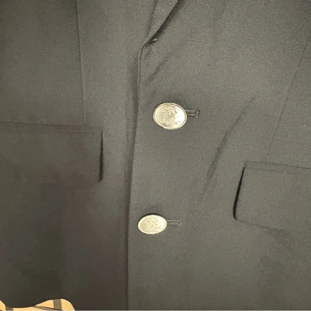 Polo‎ Ralph Lauren Black Blazer Size 2 - Image 4