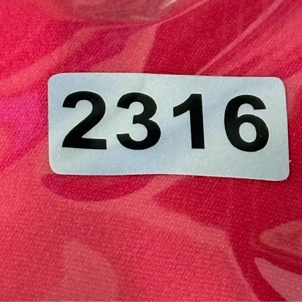 Bandier Women’s Size XS Watermelon Red Racerback Activewear Tank Top - Image 5