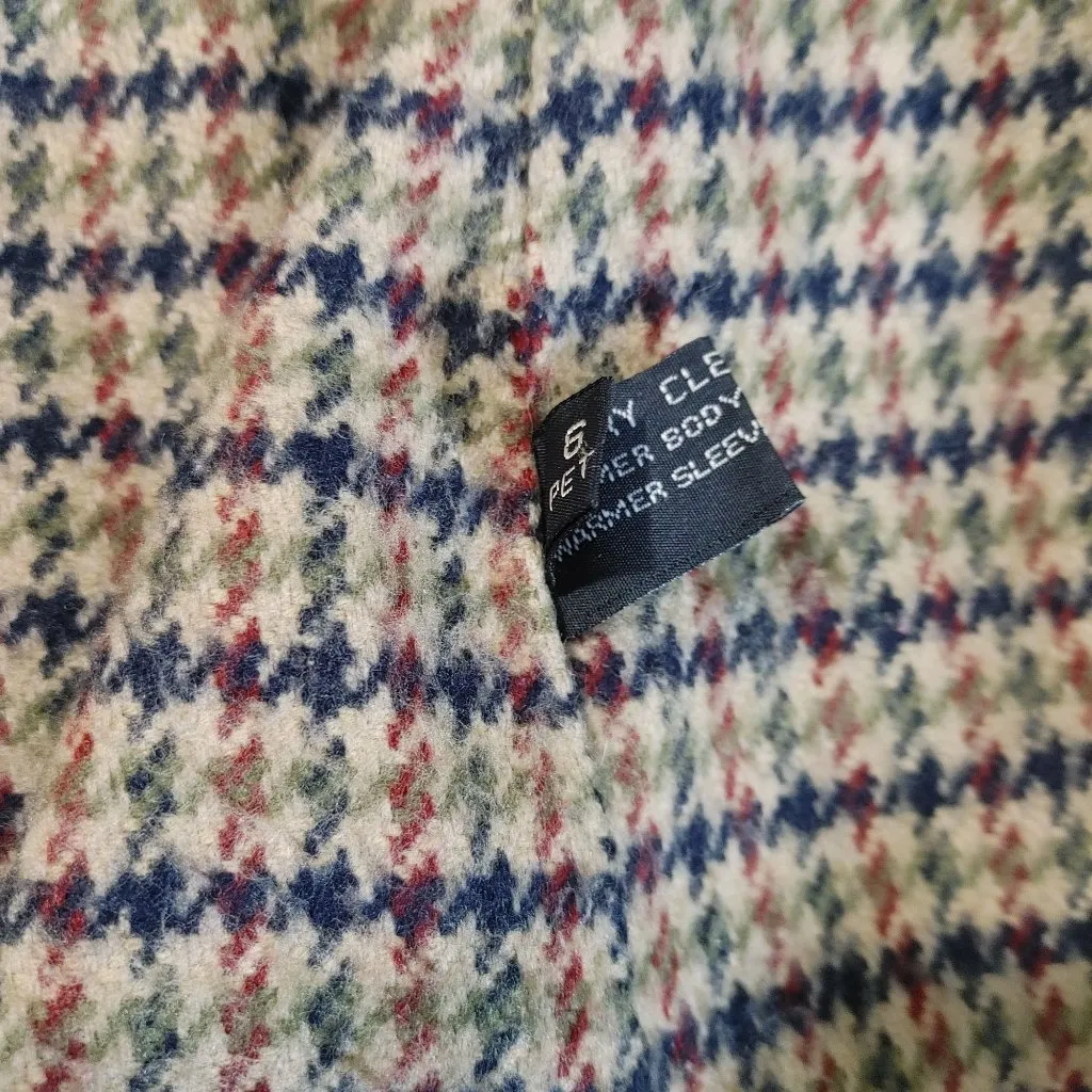 London Towne Beige Trench Coat Jacket Size 6 Vintage Plaid Liner Belt Scarf Tan - Image 11