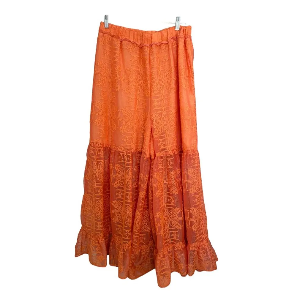 Anthropologie Chiffon Palazzo Pants - Image 4