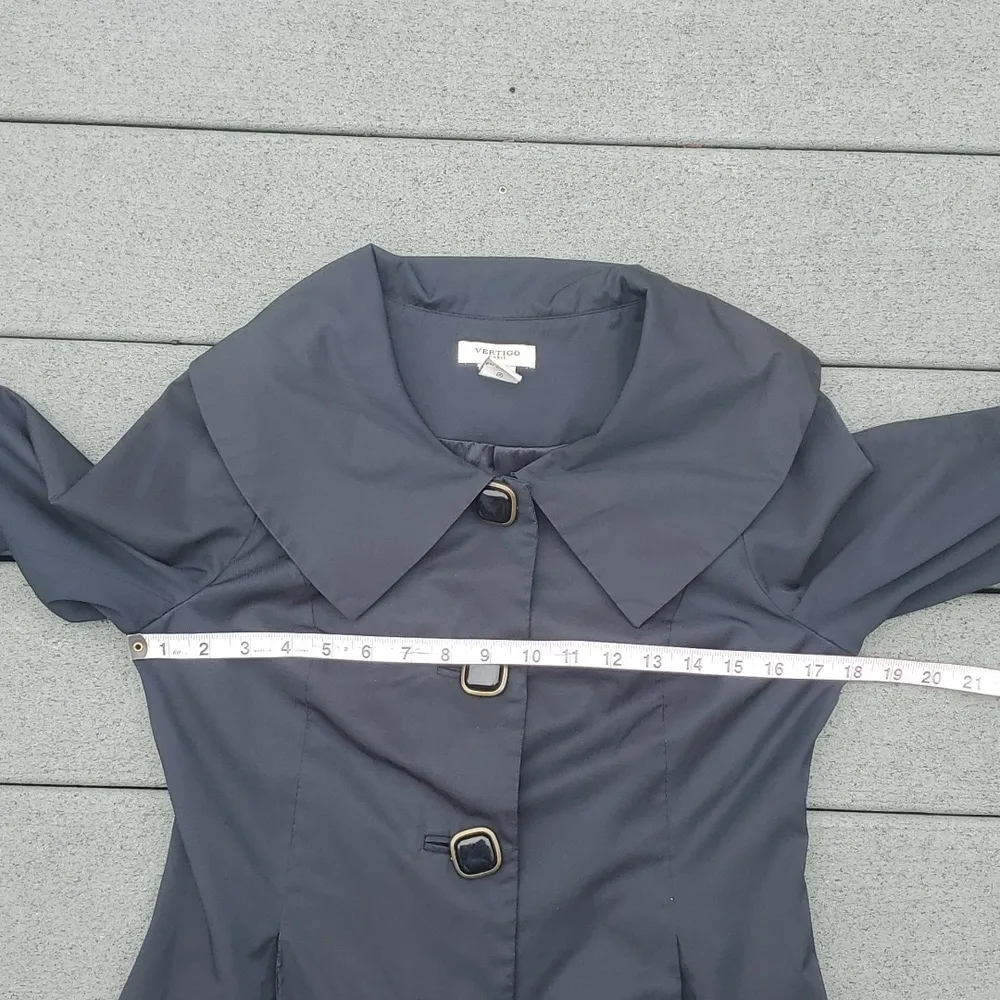 Vertigo Paris Vintage Trench Coat Top Coat - Image 12