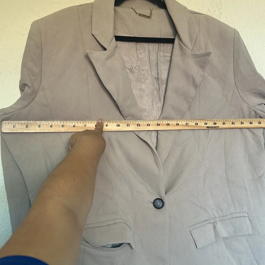 House of CB Marta Oversized Single Breasted Blazer Structured Boyfriend NWOT‎ XL - Image 8