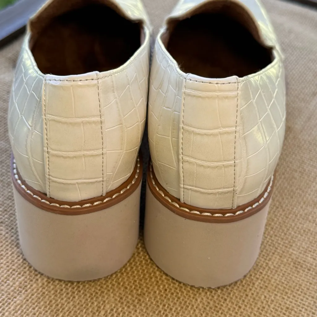 Naturalizer Womens Cabaret Porcelin Crocodile Skin Slip On Shoe Size 7 - Image 6