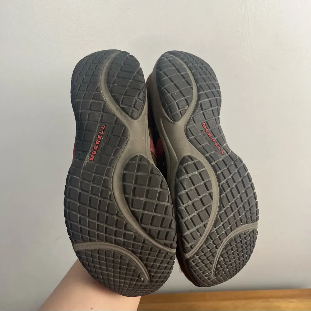 Merrell Women's Encore Wool Shoes women’s 6 Mary Jane burgundy  QForm Ortholite - Image 7