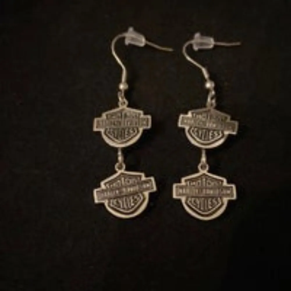 Harley Davidson - Harley Earrings - Image 2