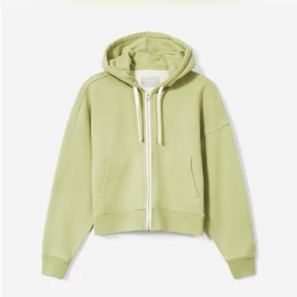 Everlane The Track Jogger and‎ Cropped Hoodie in Heathered Pear Size M - Image 2