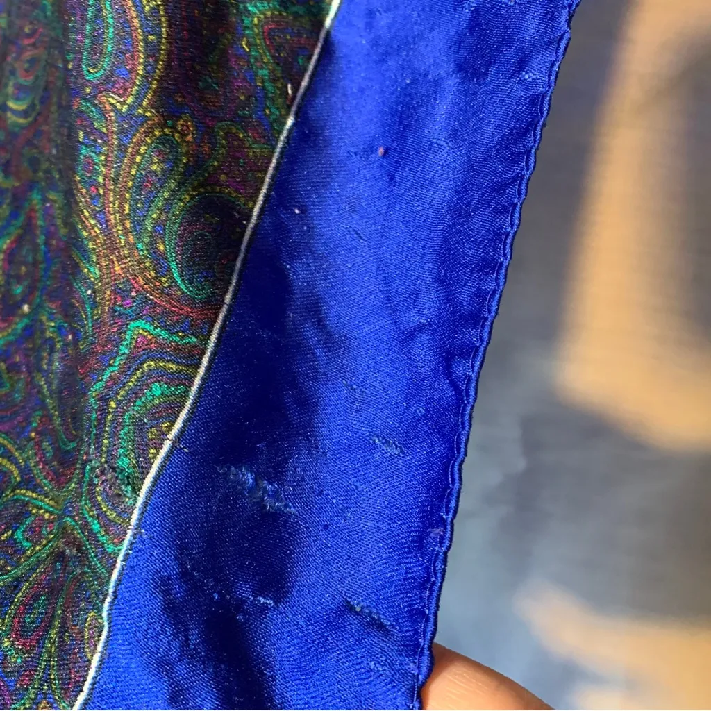 Italy Made Blue Bandana - Image 4