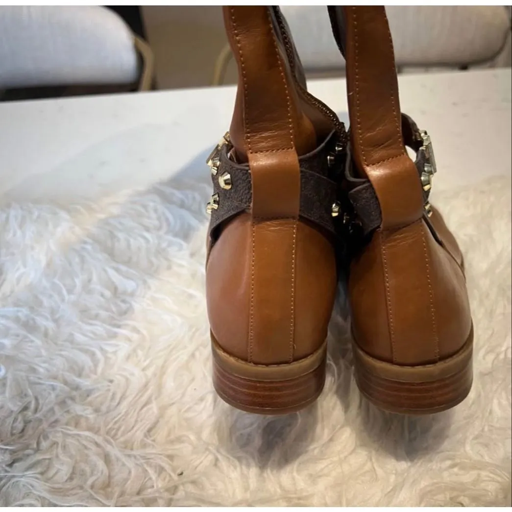 Michael Kors brown riding boots 7.5 - Image 8