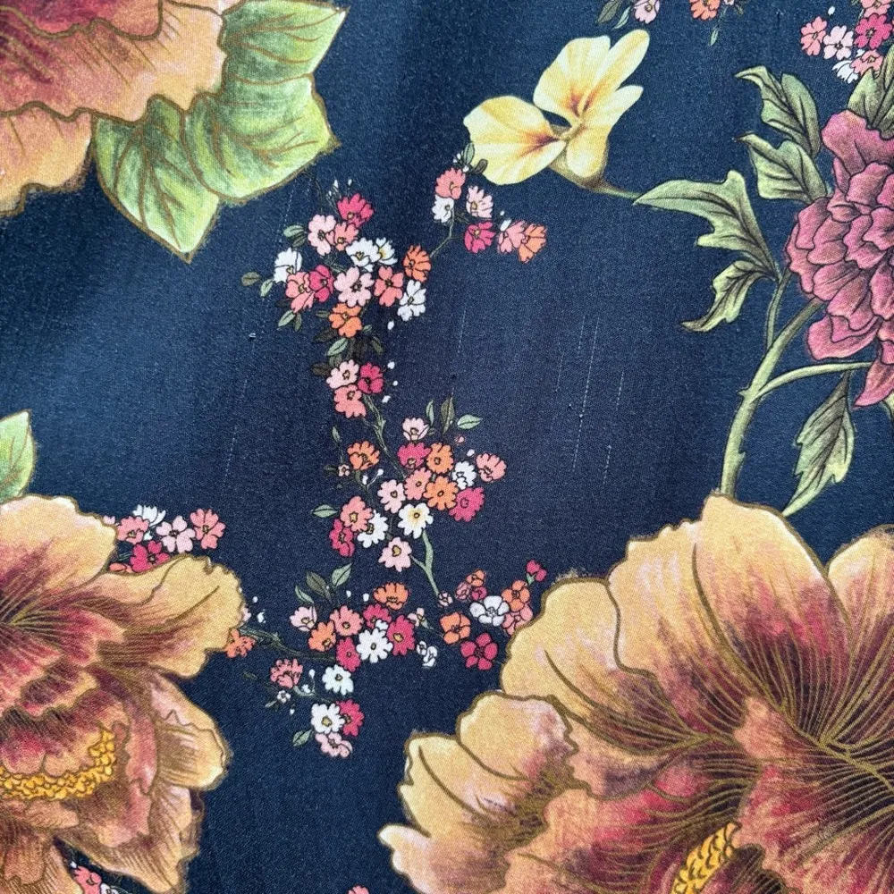 AGUA BENDITA Amaia Maxi Skirt Floral Black M - Image 9